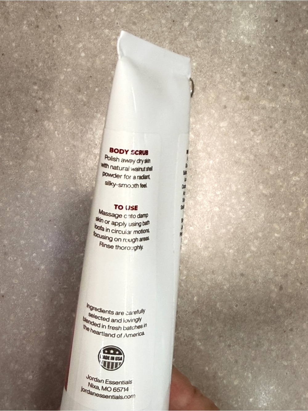 Jordan Essentials Raspberry Lemonade Body Scrub - Picture 2 of 2